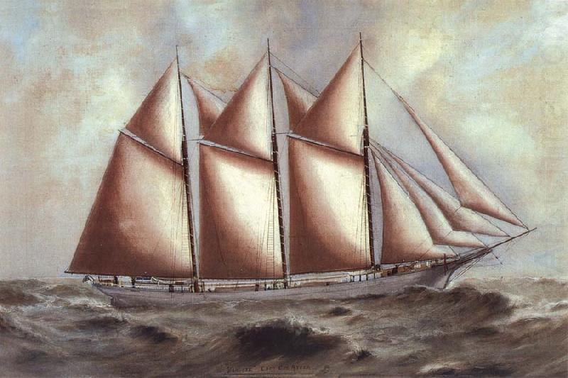 Marine painting, unknow artist